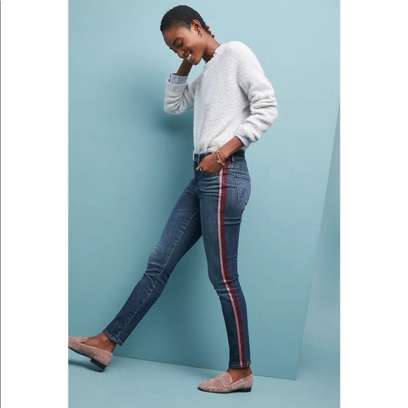 😈MOTHER😈Sporty Chic High Waisted Looker Jeans
Glitter Stripe- Here Kitty Kitty - Picture 4 of 15